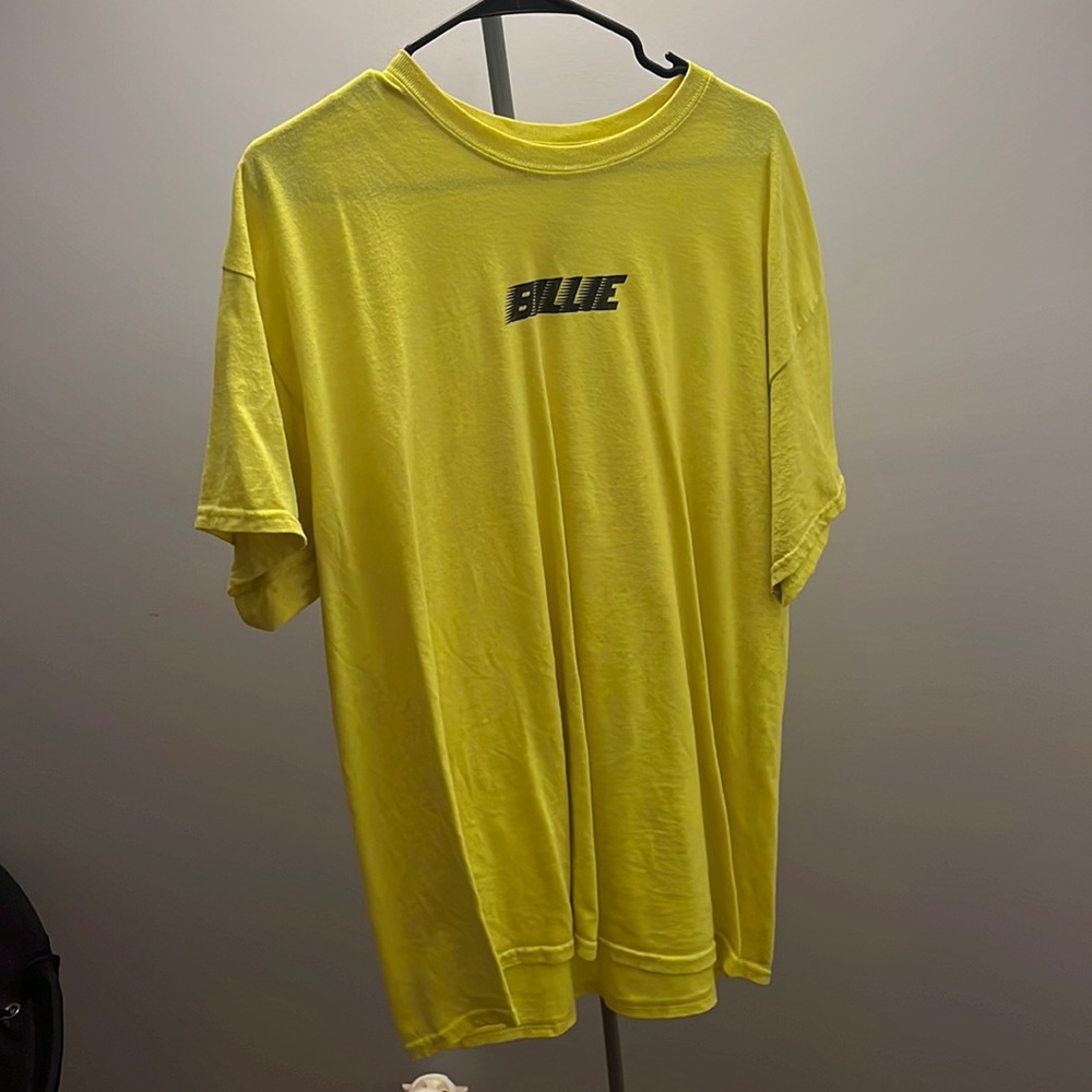 Neon Billie Eilish t-shirt